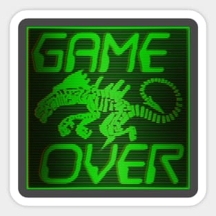 Game Over Sticker